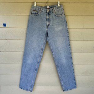 90's retro wash easy to fit jeans trousers